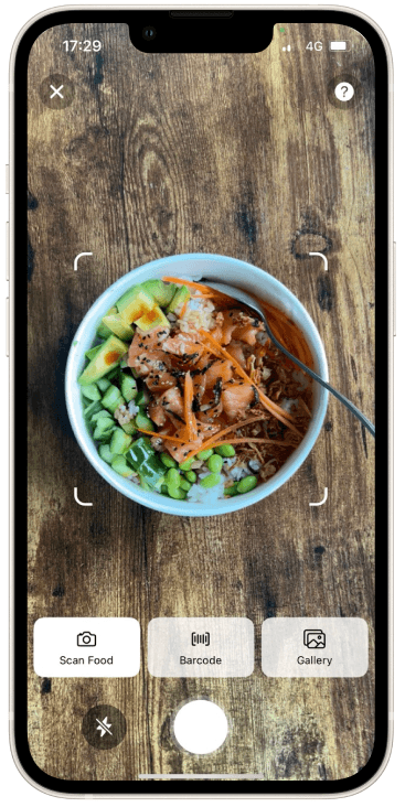 Pandish app meal detail screen