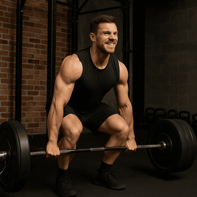 Person lifting weights