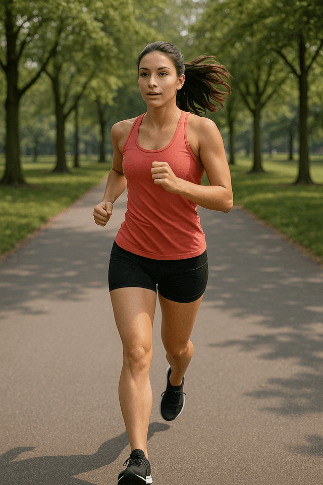 Person running